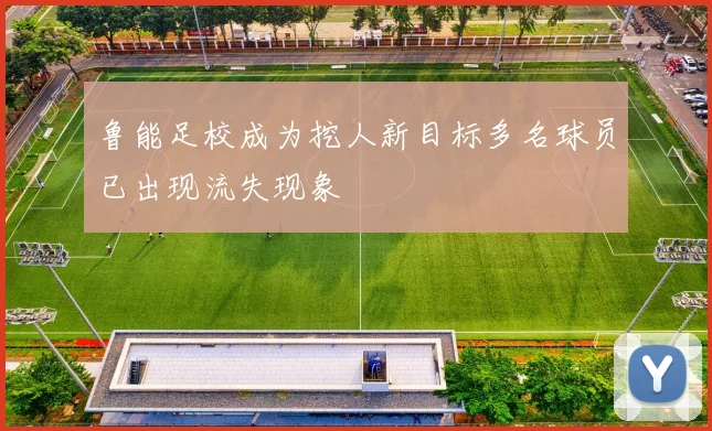 鲁能足校成为挖人新目标多名球员已出现流失现象