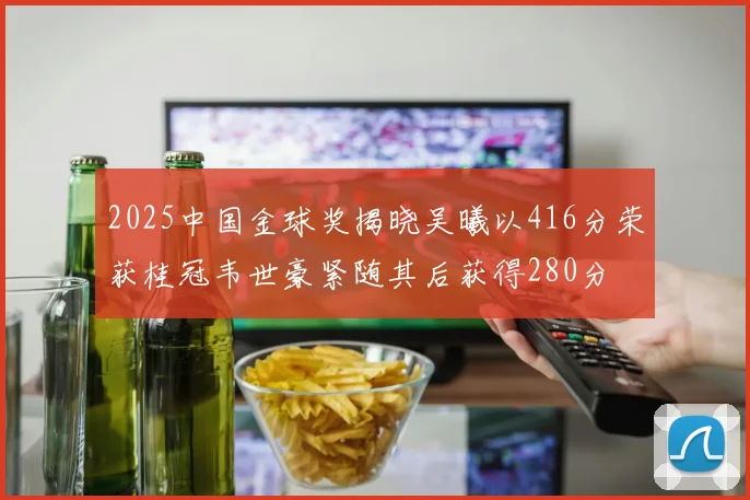 2025中国金球奖揭晓吴曦以416分荣获桂冠韦世豪紧随其后获得280分