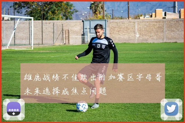 雄鹿战绩不佳跌出附加赛区字母哥未来选择成焦点问题
